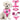 Dog Harness Collar and 5Ft Leash Set Soft Padded Mesh Vest Harness No Pull for Puppy Small Medium and Large Breed Dogs 5Pcs/Pack Pink Leopard XS